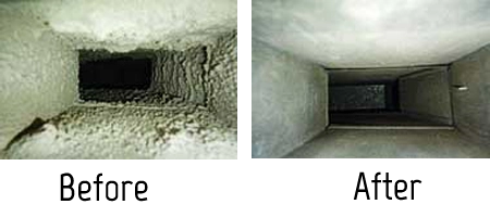 air duct Before And After Pictures